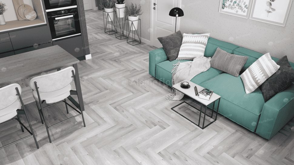 Виниловый ламинат "Alpine Floor" Parquet Light Дуб Лейтена (600*125*4 мм) — купить в Благовещенске