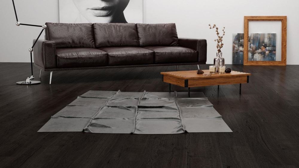 Ламинат "Camsan" Platinum Дуб Антрацит (1380*190*10 мм) — купить в Благовещенске