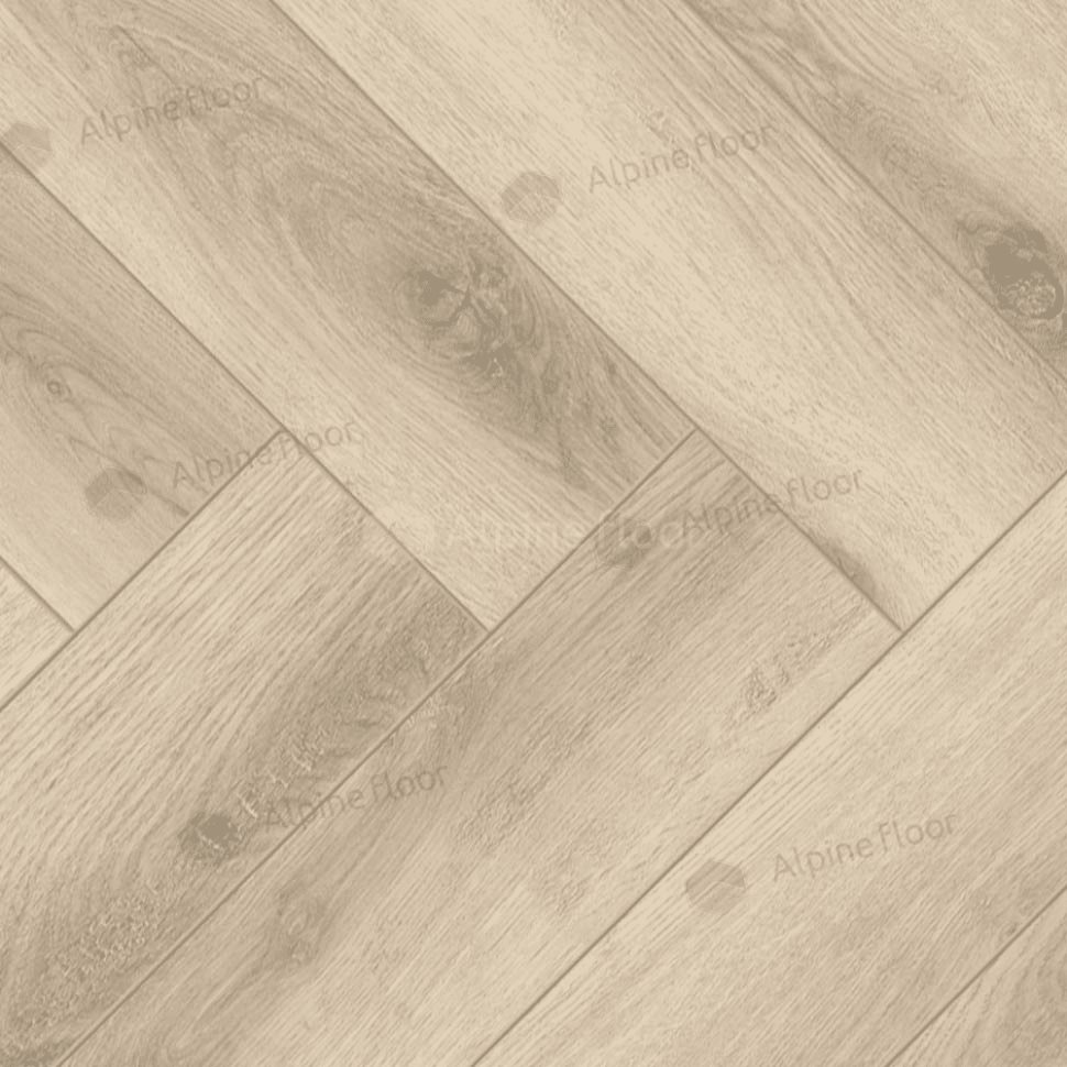 Ламинат "Alpine Floor" Herringbone 12 PRO Дуб Орлеан (606*101*12 мм) — купить в Благовещенске