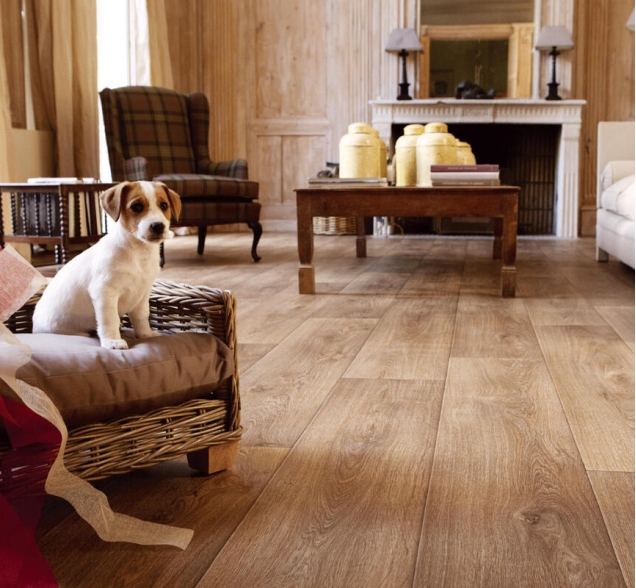 SPC ламинат "CronaFloor" Wood 4V Дуб Монтара (1200*180*4 мм) — купить в Благовещенске