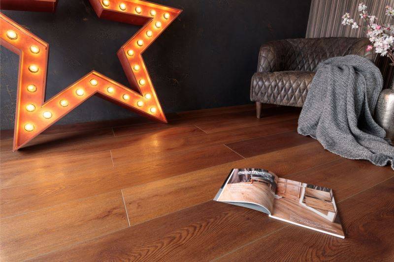 Замковая ПВХ плитка "Aquafloor" AF8026XXL (1800*228*8 мм) — купить в Благовещенске