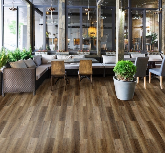 SPC ламинат "CronaFloor" Wood 4V Дуб Чак (1200*180*4 мм) — купить в Благовещенске