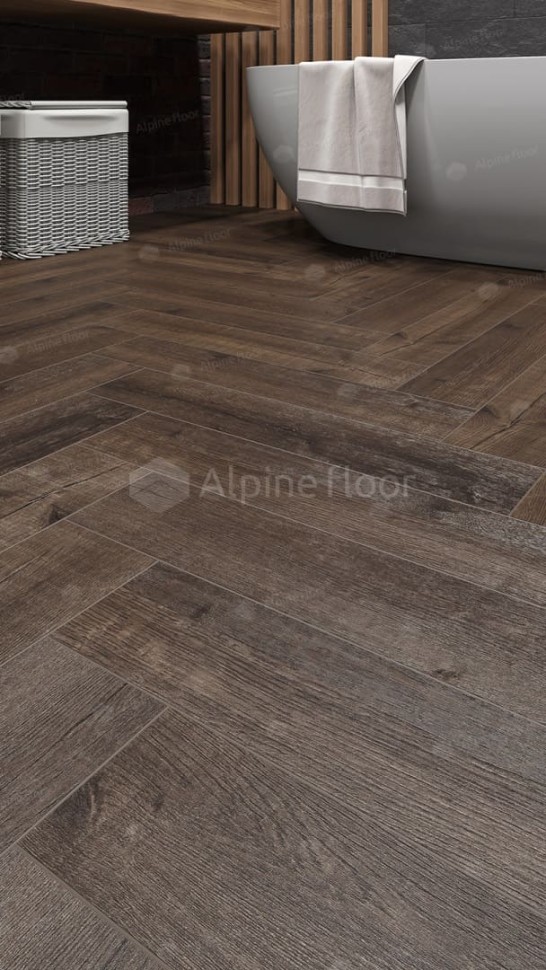 Виниловая плитка "Alpine Floor" Parquet LVT Дуб Альферац (590*118*2,5 мм) — купить в Благовещенске
