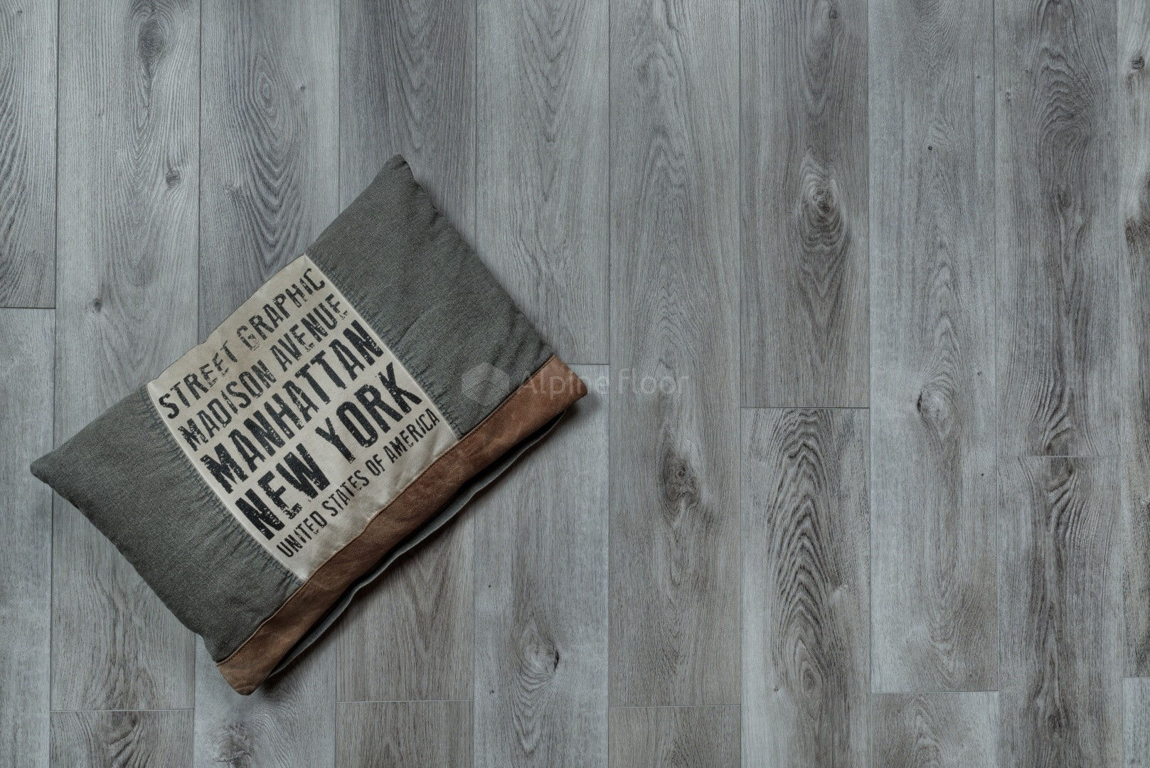 Замковая ПВХ плитка "Alpine Floor" Дуб гранит  (1524*180*8мм) — купить в Благовещенске