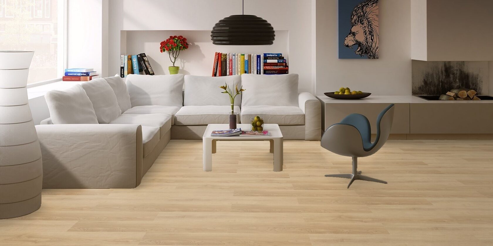 Клеевая плитка для коммерческих помещений "Bonkeel" Eruption (914,4*152,4*2,1мм) — купить в Благовещенске