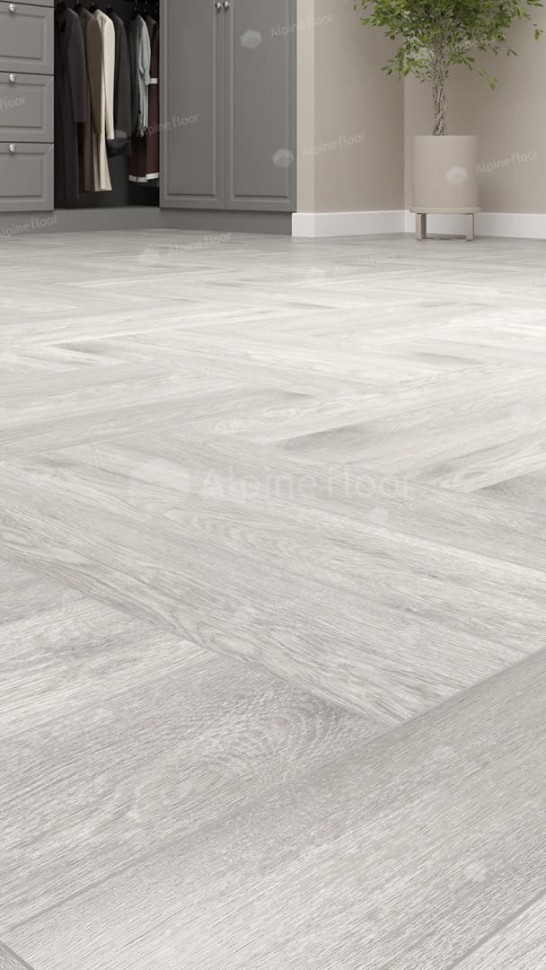 Виниловая плитка "Alpine Floor" Parquet LVT Дуб Полис (590*118*2,5 мм) — купить в Благовещенске