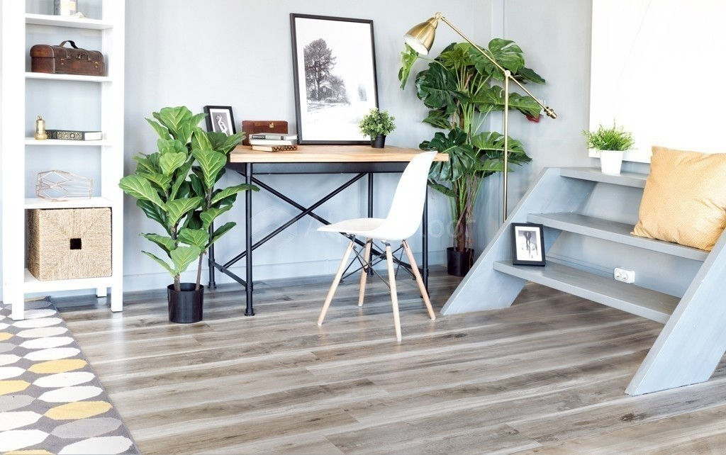 Кварцвиниловая плитка "Alpine Floor" Дуб Лесной  (1219*184*2мм) — купить в Благовещенске