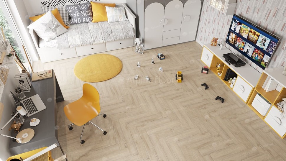 Виниловая плитка "Alpine Floor" Parquet LVT Дуб Медия (590*118*2,5 мм) — купить в Благовещенске