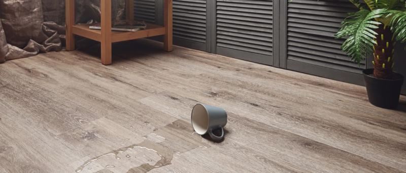 Кварцвиниловая плитка "Aquafloor" AF6041 Glue (1219,2*177,8*2 мм) — купить в Благовещенске