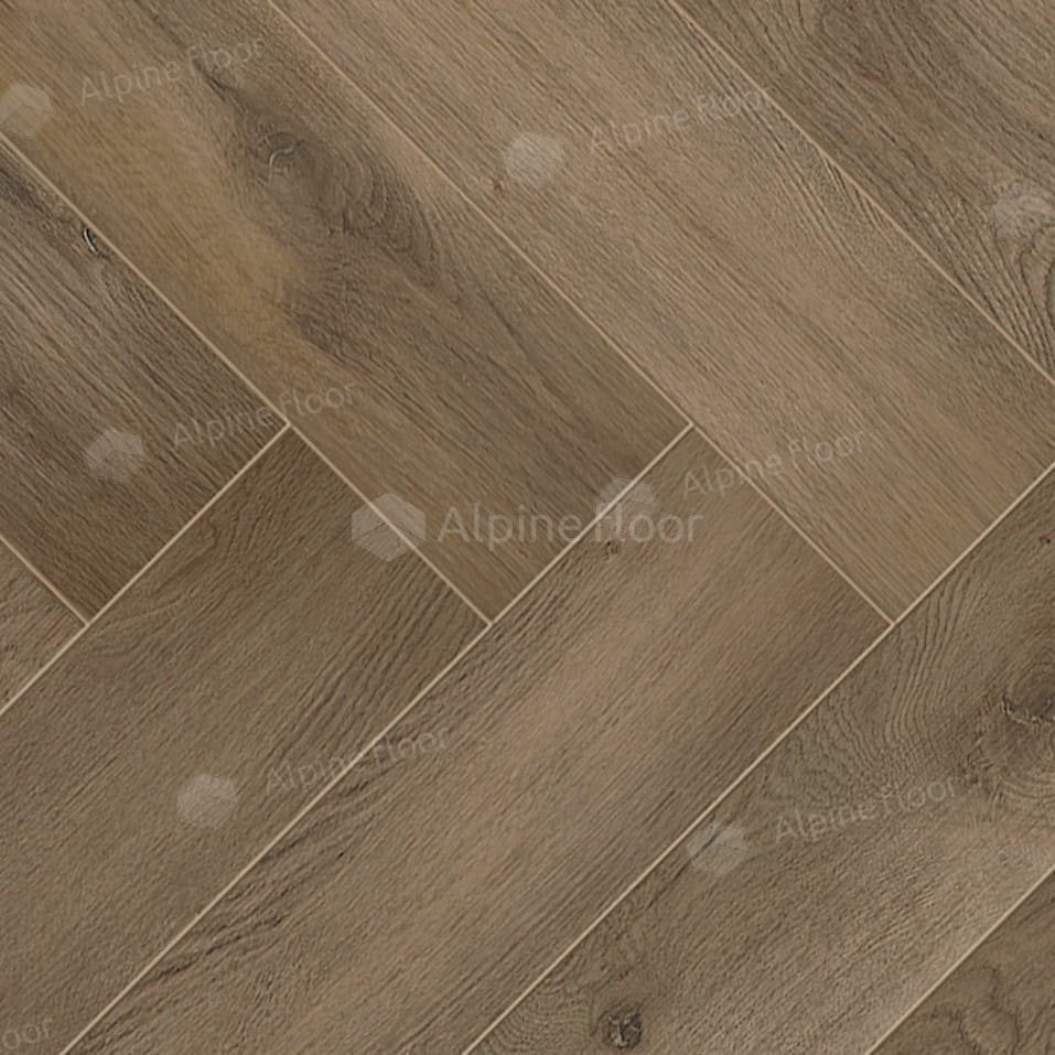 Ламинат "Alpine Floor" Herringbone Дуб Анжу (606*101*8 мм) — купить в Благовещенске