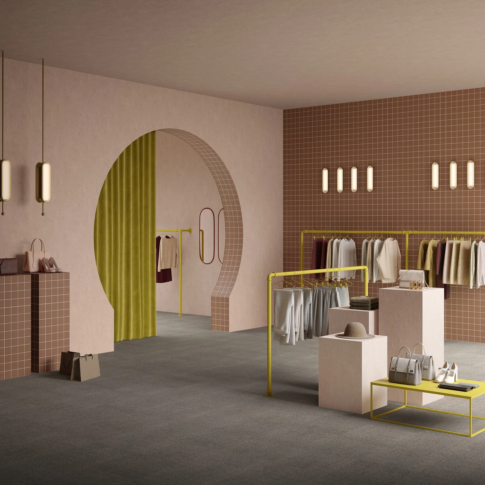 Ковровая плитка Mantra Tile 29 (500*500*6 мм) — купить в Благовещенске