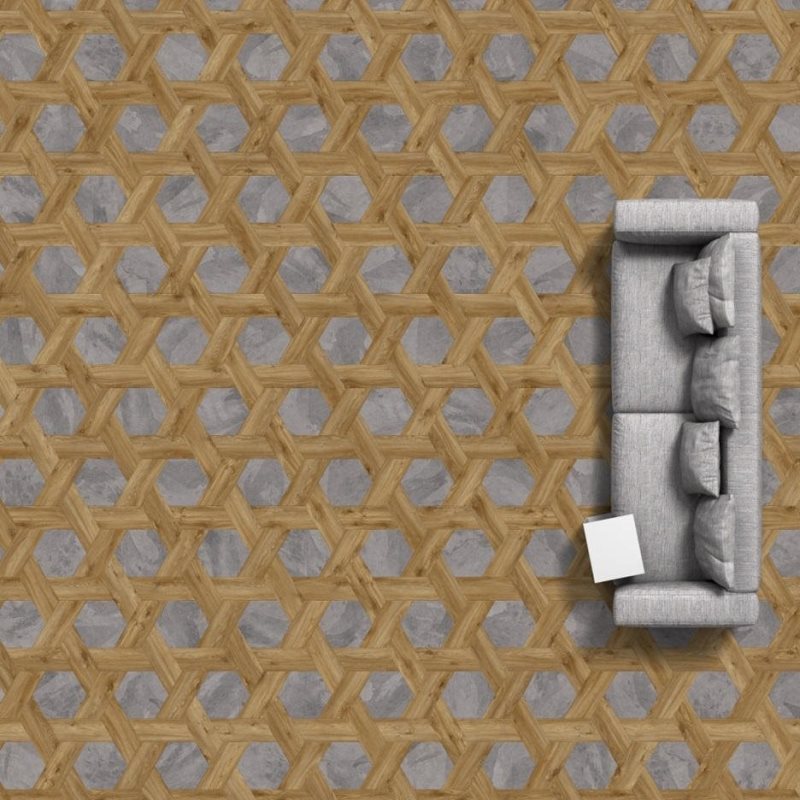 Виниловая плитка Wicker 268 (453*196*2,5 мм) — купить в Благовещенске