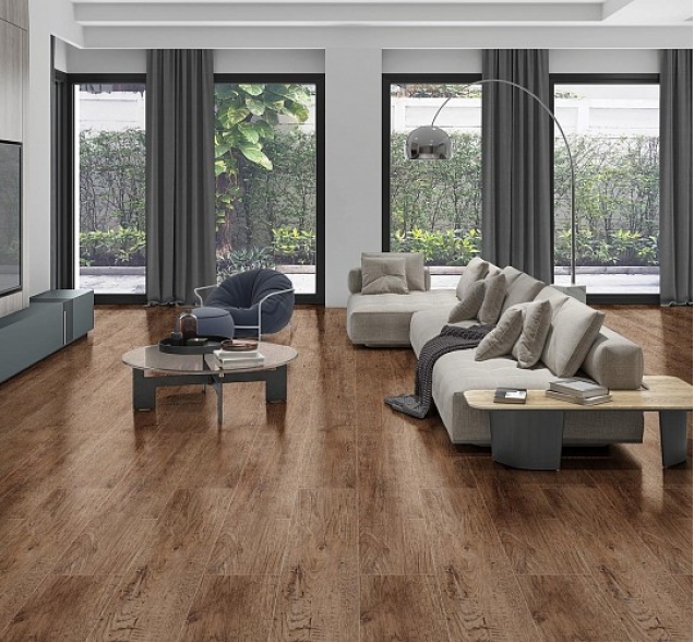 SPC ламинат "CronaFloor" Nano 4V Дуб Античный (1200*180*3,5 мм) — купить в Благовещенске