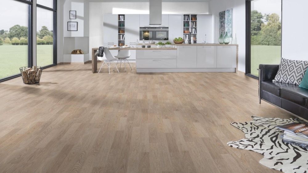 Ламинат "Kronospan" Forte Classic Дуб Льняной 4283 (1285*192*8 мм) — купить в Благовещенске