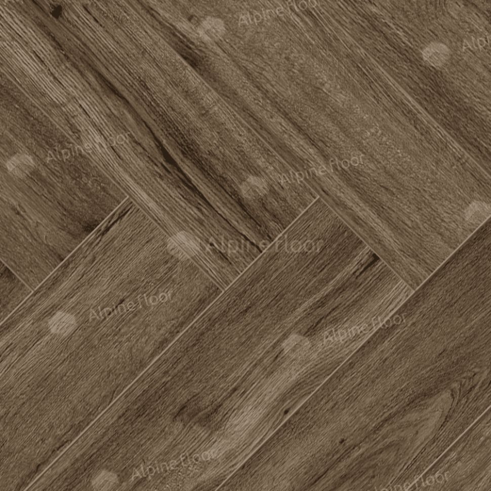 Ламинат "Alpine Floor" Herringbone 12 PRO Дуб Бордо (606*101*12 мм) — купить в Благовещенске