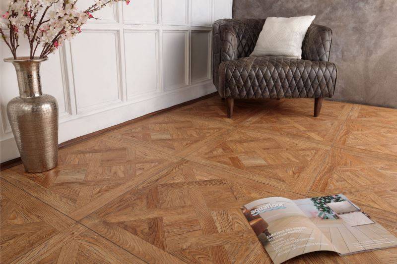 Замковая ПВХ плитка "Aquafloor" AF7004VS (600*600*7 мм) — купить в Благовещенске