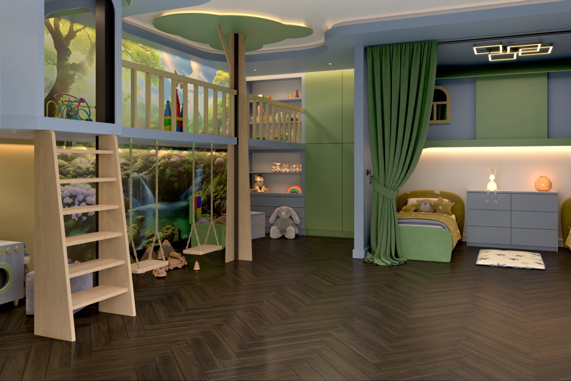 Инженерный паркет «Damy Floor» Шоколадный (укладка елочкой) — купить в Благовещенске