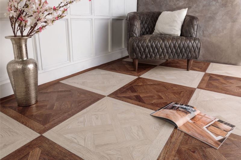 Замковая ПВХ плитка "Aquafloor" AF7005VS (600*600*7 мм) — купить в Благовещенске