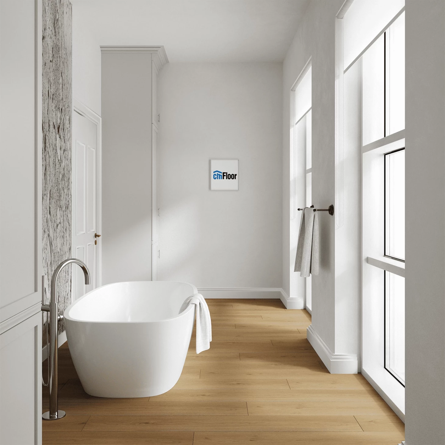 SPC плитка для пола Дуб Классика (1220*180*4 мм) — купить в Благовещенске