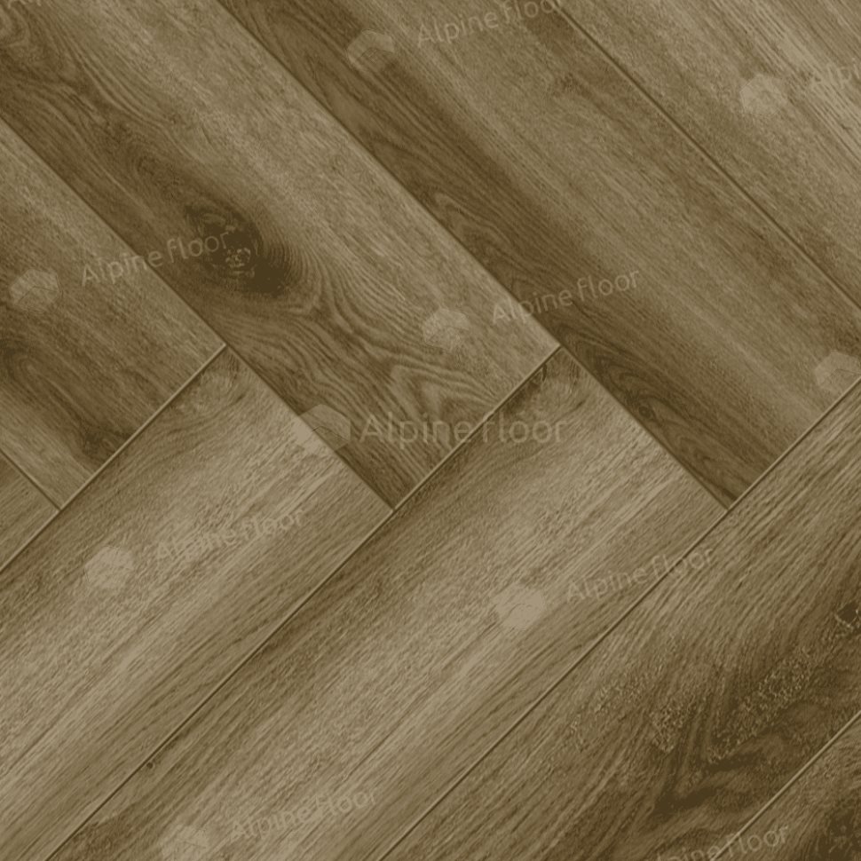 Ламинат "Alpine Floor" Herringbone 12 PRO Дуб Марсель (606*101*12 мм) — купить в Благовещенске