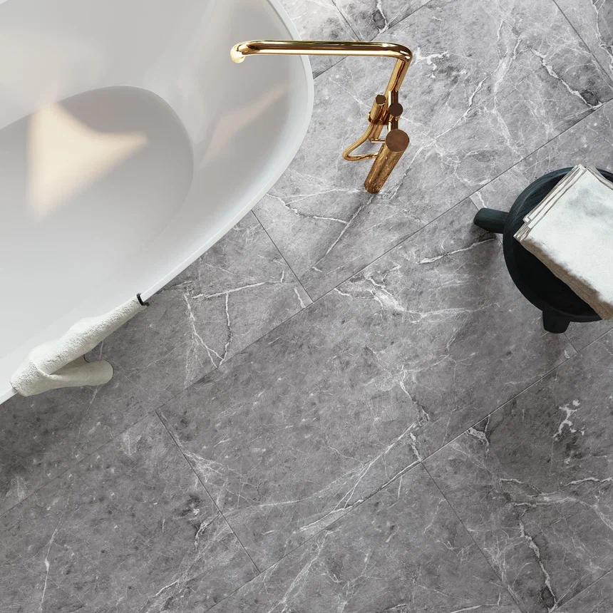 SPC ламинат "Invictus" Hudson Stone Silver (907*450*6мм) — купить в Благовещенске