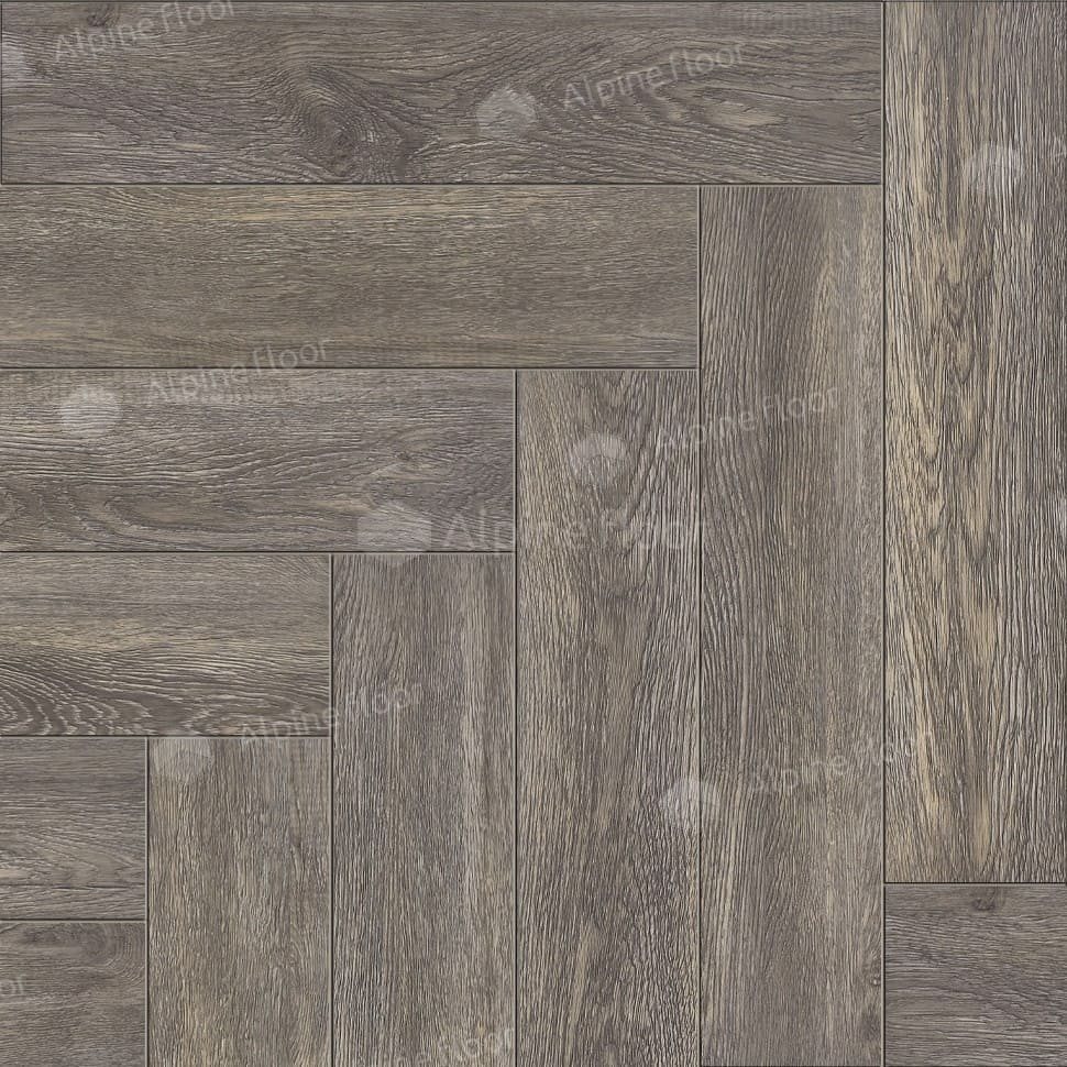 Виниловая плитка "Alpine Floor" Parquet LVT Венге Грей (590*118*2,5 мм) — купить в Благовещенске