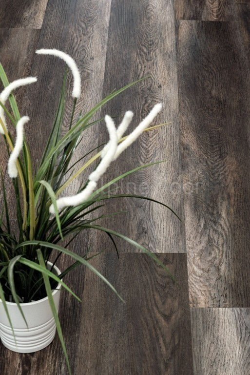 Кварцвиниловая плитка "Alpine Floor" Орех Темный  (1219*184*2мм) — купить в Благовещенске