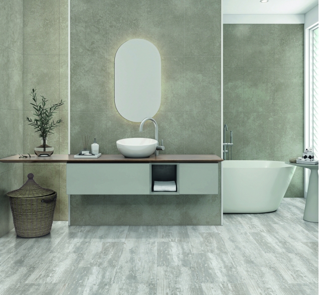 SPC ламинат "CronaFloor" Stone 4V Дублин (600*300*4 мм) — купить в Благовещенске