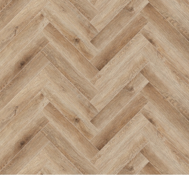 Виниловый ламинат SPC "Cronafloor" Herringbone Дуб Монпелье (640*128*4,5 мм) — купить в Благовещенске