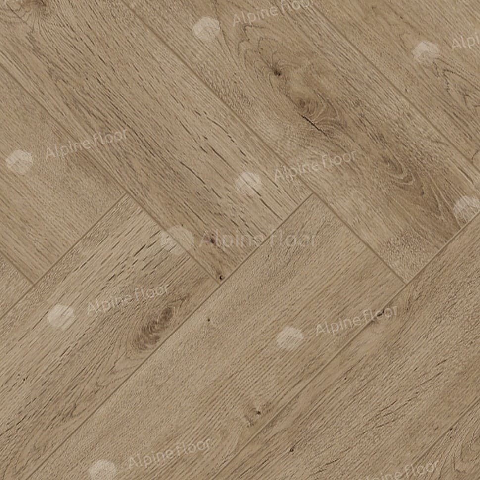 Ламинат "Alpine Floor" Herringbone Дуб Прованс (606*101*8 мм) — купить в Благовещенске