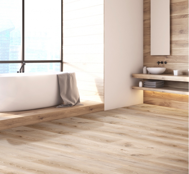 SPC ламинат "CronaFloor" Wood 4V Дуб Фрейзер (1200*180*4 мм) — купить в Благовещенске