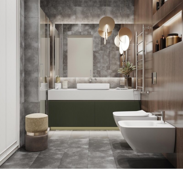 SPC ламинат "CronaFloor" Stone 4V Торнадо Дымчатый (600*300*4 мм) — купить в Благовещенске